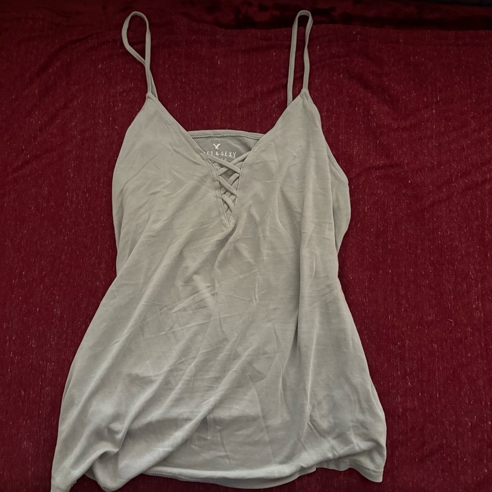 Sage green cami
